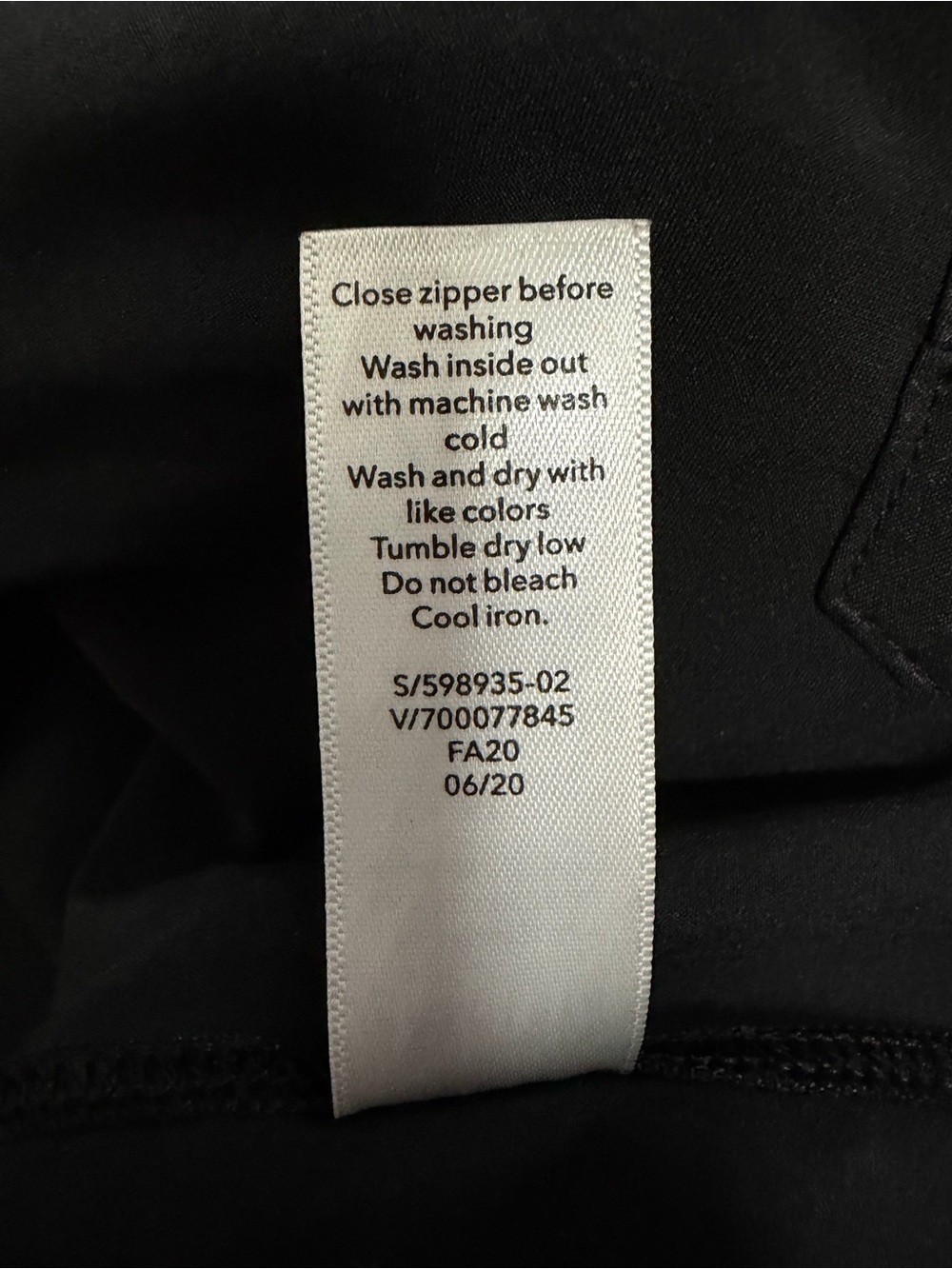 ATHLETA Running Free Printed Jacket Black Cosmos Hooded Running XL - Picture 15 of 15